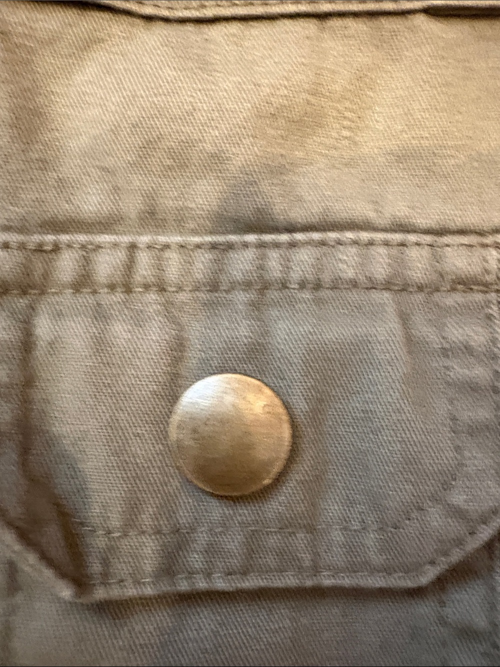 Vintage Lauren Ralph Lauren Safari Utility Vest Olive Cotton Medium Hong Kong - Picture 10 of 13
